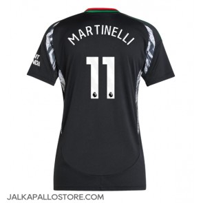 Arsenal Gabriel Martinelli #11 Vieraspaita Naisten 2024-25 Lyhythihainen